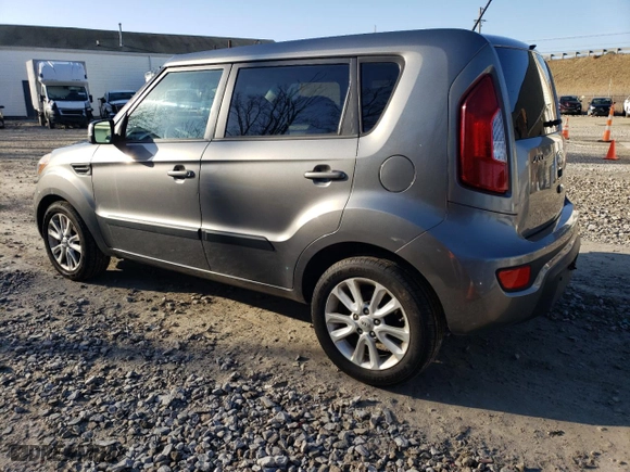 2012 Kia Soul + with VIN KNDJT2A68C7382669, listed as a Copart auction lot 49622725 with 121,554 mi miles and Salvage Title. Bid and sale history available at carsss.com. Image 2.