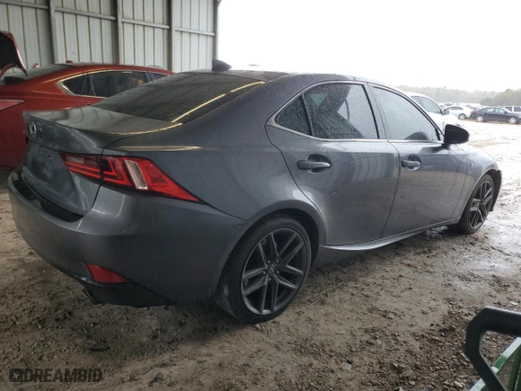 2016 Lexus IS 200t with VIN JTHBA1D21G5024116, listed as a Copart auction lot 49832245 with 107,031 mi miles and Salvage Title. Bid and sale history available at carsss.com. Image 3.