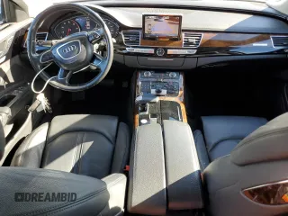 2015 Audi A8 L 4.0T with VIN WAU32AFD6FN039126, listed as a Copart auction lot 47020945 with 137,133 mi miles and Salvage Title. Bid and sale history available at carsss.com. Image 8.