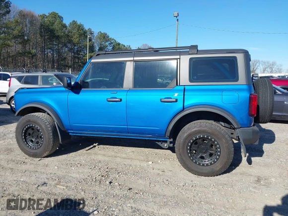 2022 Ford Bronco with VIN 1FMDE5BH5NLB34622, listed as a IAAI auction lot 41186752 with 29,616 mi miles. Bid and sale history available at carsss.com. Image 15.