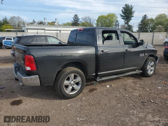 2017 Ram 1500 Big Horn with VIN 3C6RR7LT7HG505737, listed as a Copart auction lot 53357345 with 0 mi miles and Salvage Title. Bid and sale history available at carsss.com. Image 3.