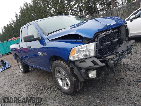 2017 Ram 1500 Express with VIN 1C6RR7FT3HS530672, listed as a IAAI auction lot 41320477 with 68,202 mi miles. Bid and sale history available at carsss.com. Image 1.