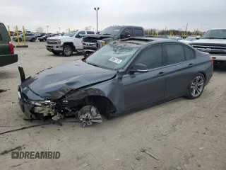 2014 BMW 3 Series 335i xDrive with VIN WBA3B9G59ENR92319, listed as a Copart auction lot 50961115 with 0 mi miles and Salvage Title. Bid and sale history available at carsss.com. Image 1.