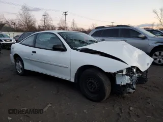 2002 Chevrolet Cavalier with VIN 1G1JC124X27136706, listed as a Copart auction lot 82654404 with 92,574 mi miles and Salvage Title. Bid and sale history available at carsss.com. Image 4.