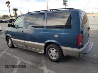 2002 Chevrolet Astro with VIN 1GNDM19X22B145342, listed as a Copart auction lot 43203415 with 212,976 mi miles and Salvage Title. Bid and sale history available at carsss.com. Image 2.