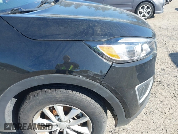 2018 Kia Sorento LX V6 with VIN 5XYPGDA58JG403974, listed as a IAAI auction lot 41233326 with 58,099 mi miles. Bid and sale history available at carsss.com. Image 6.