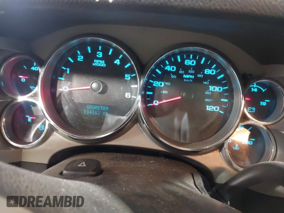 2011 Chevrolet Silverado 1500 LT with VIN 1GCRKSE07BZ417166, listed as a IAAI auction lot 41587194 with 194,863 mi miles and . Bid and sale history available at DreamBid. Image 7.