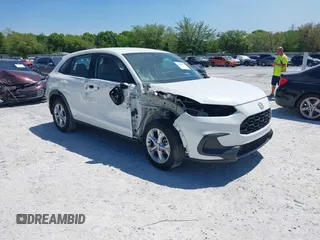2023 Honda HR-V LX with VIN 3CZRZ1H33PM717656, listed as a IAAI auction lot 42022154 with 21,196 mi miles and . Bid and sale history available at DreamBid. Image 1.