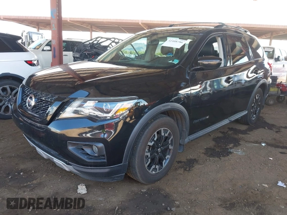 2020 Nissan Pathfinder SV with VIN 5N1DR2BN9LC624874, listed as a IAAI auction lot 42408786 with 72,836 mi miles and . Bid and sale history available at DreamBid. Image 2.