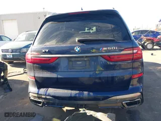 2021 BMW X7 M50i with VIN 5UXCX6C0XM9E15417, listed as a IAAI auction lot 41402910 with 70,768 mi miles. Bid and sale history available at carsss.com. Image 16.