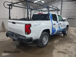 2023 Chevrolet Colorado 2WD Work Truck with VIN 1GCPSBEK3P1230828, listed as a IAAI auction lot 42211557 with 35,153 mi miles and . Bid and sale history available at DreamBid. Image 4.