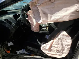 2009 Honda Civic Cpe Si with VIN 2HGFG21549H704580, listed as a Copart auction lot 46837245 with 0 mi miles and Non Repairable. Bid and sale history available at carsss.com. Image 7.