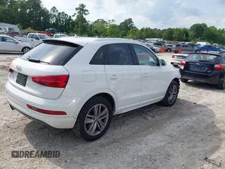 2017 Audi Q3 Premium Plus z VIN WA1HCCFS4HR017356, wystawiony jako IAAI lot #42054078 z przebiegiem 139 691 mil mil oraz . Historia ofert i sprzedaży dostępna na DreamBid. Obrazek 4.