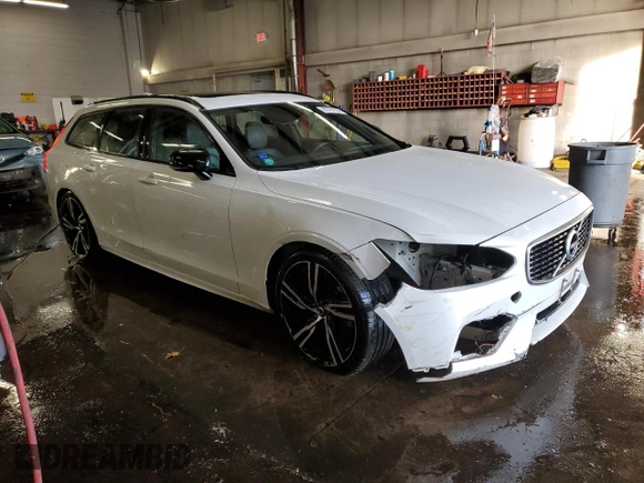 2020 Volvo V90 with VIN YV1A22VMXL1142421, listed as a Copart auction lot 85781704 with 51,950 mi miles and Salvage title. Bid and sale history available at DreamBid. Image 4.