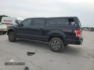 2016 Ford F-150 XLT with VIN 1FTEW1EFXGKF02911, listed as a Copart auction lot 57268625 with 114,794 mi miles and Salvage title. Bid and sale history available at DreamBid. Image 2.