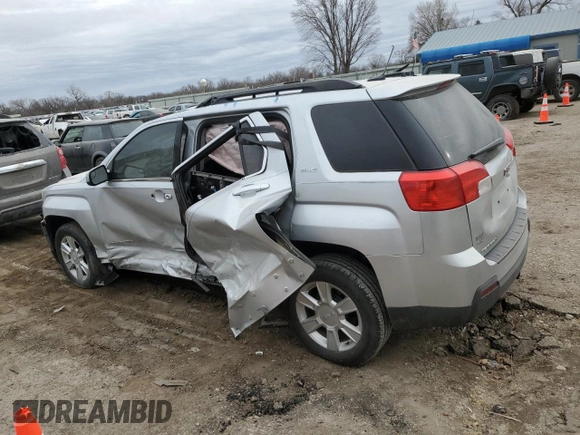 2012 GMC Terrain SLE-2 with VIN 2GKALSEK9C6286657, listed as a Copart auction lot 44810125 with 119,648 mi miles and Salvage Title. Bid and sale history available at DreamBid. Image 2.
