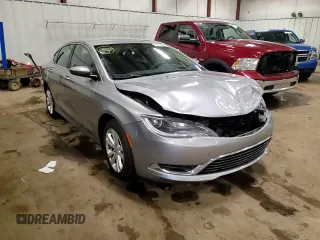 2015 Chrysler 200 Limited with VIN 1C3CCCAB5FN687143, listed as a Copart auction lot 43792965 with 126,033 mi miles and Clean Title. Bid and sale history available at DreamBid. Image 14.