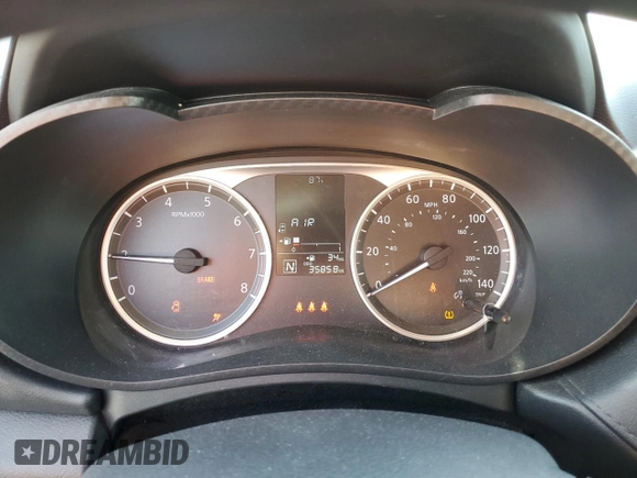 2023 Nissan Versa S с VIN 3N1CN8DVXPL818676, выставлен на аукционе Copart как лот 54084825 с пробегом 35 858 миль миль и На запчасти • Non repairable. История ставок и продаж доступна на DreamBid. Изображение 9.