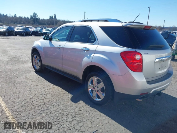 2015 Chevrolet Equinox LTZ with VIN 2GNFLDE32F6274691, listed as a IAAI auction lot 41693023 with 43,110 mi miles. Bid and sale history available at carsss.com. Image 3.
