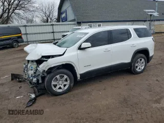 2019 GMC Acadia SLE z VIN 1GKKNRLA1KZ165738, wystawiony jako Copart lot #86548604 z przebiegiem Nie podano mil oraz Czysty tytuł • Clean title. Historia ofert i sprzedaży dostępna na DreamBid. Obrazek 1.