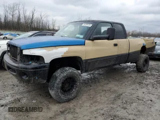 1999 Dodge Ram 2500 with VIN 1B7KF2364XJ606005, listed as a Copart auction lot 84309184 with 0 mi miles and Salvage Title. Bid and sale history available at carsss.com. Image 1.