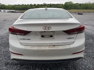 2017 Hyundai Elantra Limited with VIN 5NPD84LFXHH070413, listed as a Copart auction lot 52013365 with 78,761 mi miles and Salvage title. Bid and sale history available at DreamBid. Image 6.
