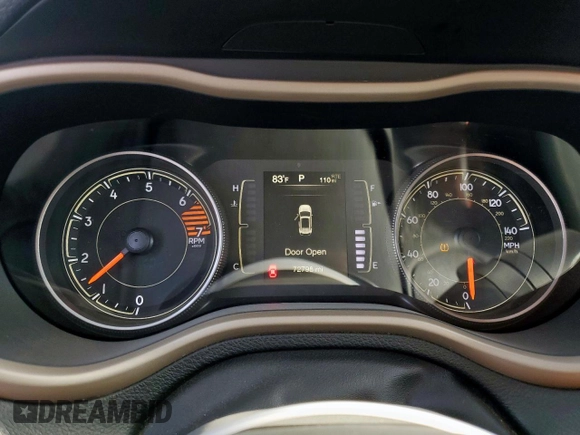 2018 Jeep Cherokee Latitude with VIN 1C4PJLCB2JD620255, listed as a Copart auction lot 62314325 with 72,798 mi miles and Salvage title. Bid and sale history available at DreamBid. Image 9.