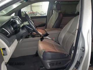 2017 Kia Sedona LX with VIN KNDMB5C11H6240793, listed as a Copart auction lot 71200214 with 66,345 mi miles and Salvage Title. Bid and sale history available at carsss.com. Image 7.