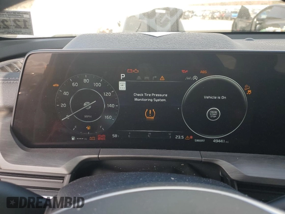 2023 Kia Telluride SX X-Line with VIN 5XYP5DGC9PG352361, listed as a Copart auction lot 78998534 with 49,441 mi miles and Salvage title. Bid and sale history available at DreamBid. Image 9.