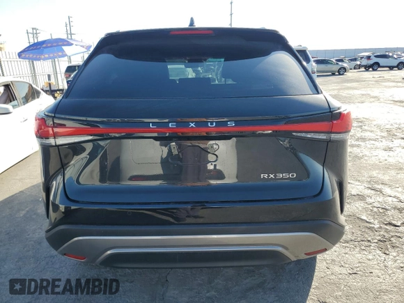 2024 Lexus RX 350 z VIN 2T2BAMBA7RC031778, wystawiony jako Copart lot #52359325 z przebiegiem 14 840 mil mil oraz Szkoda całkowita • Salvage title. Historia ofert i sprzedaży dostępna na DreamBid. Obrazek 6.