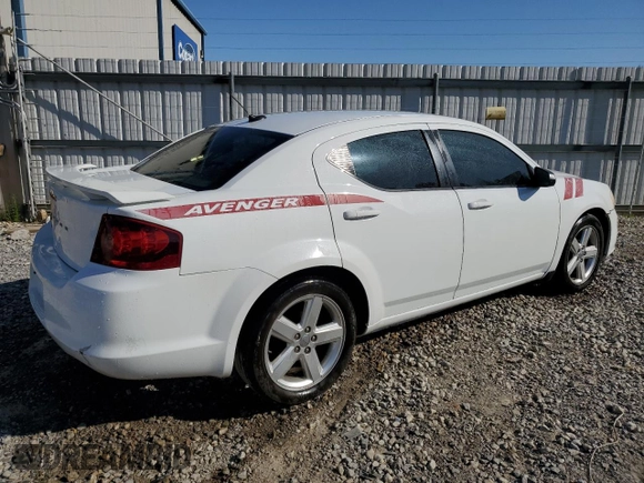 2013 Dodge Avenger SE with VIN 1C3CDZAB7DN518397, listed as a Copart auction lot 53343135 with 202,030 mi miles and Clean Title. Bid and sale history available at DreamBid. Image 3.