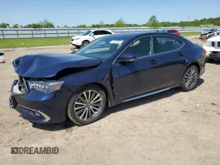 2018 Acura TLX Advance with VIN 19UUB2F76JA013215, listed as a Copart auction lot 52088085 with Not Provided miles and Salvage Title. Bid and sale history available at DreamBid. Image 1.