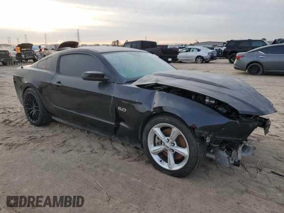 2011 Ford Mustang GT with VIN 1ZVBP8CF7B5153576, listed as a Copart auction lot 88538725 with 72,776 mi miles and Clean Title. Bid and sale history available at carsss.com. Image 4.