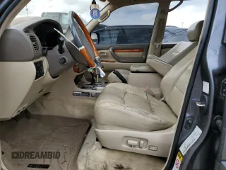 2003 Lexus LX 470 z VIN JTJHT00W733523370, wystawiony jako Copart lot #55516375 z przebiegiem 157 862 mil mil oraz Czysty tytuł • Clean title. Historia ofert i sprzedaży dostępna na DreamBid. Obrazek 7.