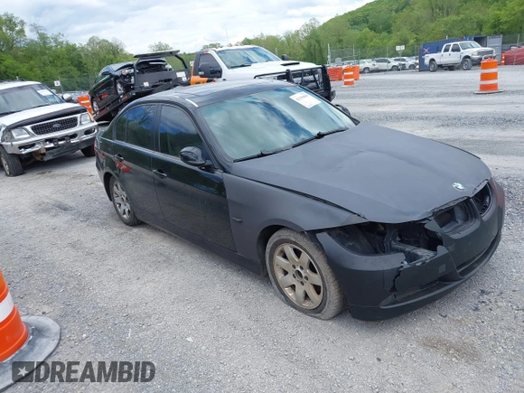 2007 BMW 3 Series 328i with VIN WBAVA335X7PV64572, listed as a IAAI auction lot 42159689 with 209,335 mi miles and . Bid and sale history available at DreamBid. Image 1.