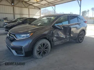 2020 Honda CR-V EX-L with VIN 5J6RW1H80LL007260, listed as a Copart auction lot 47457135 with 95,558 mi miles and Salvage Title. Bid and sale history available at carsss.com. Image 1.