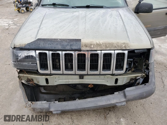 1996 Jeep Grand Cherokee Laredo with VIN 1J4GZ58Y5TC378100, listed as a Copart auction lot 85493724 with 0 mi miles and Salvage Title. Bid and sale history available at carsss.com. Image 13.