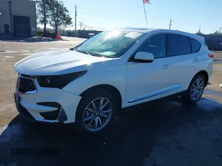2021 Acura RDX w/Technology Package with VIN 5J8TC2H5XML037658, listed as a IAAI auction lot 41209895 with 85,011 mi miles. Bid and sale history available at carsss.com. Image 18.
