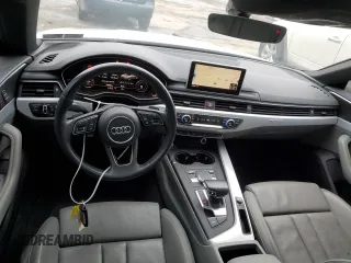 2018 Audi A5 Sportback Premium Plus with VIN WAUENCF54JA011636, listed as a Copart auction lot 39844873 with 98,266 mi miles. Bid and sale history available at carsss.com. Image 8.