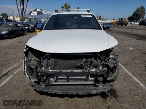 2018 Audi SQ5 Premium Plus with VIN WA1A4AFY6J2232811, listed as a Copart auction lot 66022194 with 56,315 mi miles and Salvage Title. Bid and sale history available at DreamBid. Image 5.