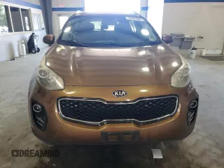 2017 Kia Sportage LX with VIN KNDPMCAC9H7157171, listed as a Copart auction lot 54885905 with 194,496 mi miles and Salvage Title. Bid and sale history available at DreamBid. Image 5.