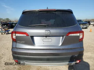 2021 Honda Pilot EX-L with VIN 5FNYF5H58MB001760, listed as a Copart auction lot 47061455 with 62,789 mi miles and Salvage Title. Bid and sale history available at carsss.com. Image 6.