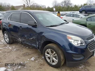 2017 Chevrolet Equinox LS with VIN 2GNALBEK7H1515179, listed as a IAAI auction lot 41258016 with 106,202 mi miles. Bid and sale history available at carsss.com. Image 6.