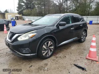 2016 Nissan Murano SV with VIN 5N1AZ2MG9GN121616, listed as a Copart auction lot 86984904 with 133,521 mi miles and Salvage Title. Bid and sale history available at carsss.com. Image 1.