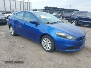 2014 Dodge Dart SXT with VIN 1C3CDFBB4ED851595, listed as a IAAI auction lot 42079628 with 121,986 mi miles. Bid and sale history available at carsss.com. Image 1.