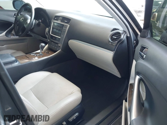 2011 Lexus IS 250 with VIN JTHCF5C20B5049984, listed as a IAAI auction lot 42218429 with 132,347 mi miles and . Bid and sale history available at DreamBid. Image 5.