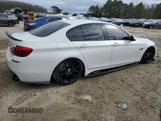 2015 BMW 5 Series 550i z VIN WBAKN9C55FD682331, wystawiony jako Copart lot #47356725 z przebiegiem 80 741 mil mil oraz Szkoda całkowita • Salvage title. Historia ofert i sprzedaży dostępna na DreamBid. Obrazek 3.