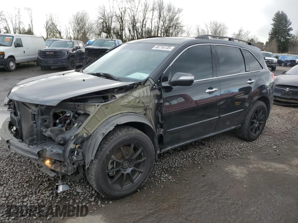 2010 Acura MDX Technology with VIN 2HNYD2H46AH506515, listed as a Copart auction lot 46716135 with 169,426 mi miles and Salvage Title. Bid and sale history available at DreamBid. Image 1.
