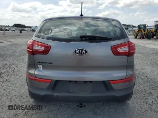 2012 Kia Sportage LX with VIN KNDPB3A23C7190348, listed as a Copart auction lot 53783435 with 100,839 mi miles and Clean Title. Bid and sale history available at carsss.com. Image 6.