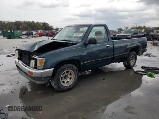 1994 Toyota T100 DX with VIN JT4VD10A6R0017701, listed as a Copart auction lot 46034975 with 219,651 mi miles and Salvage Title. Bid and sale history available at carsss.com. Image 1.